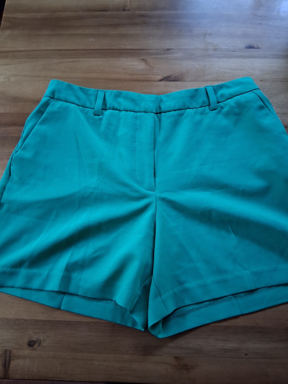 Suzy Shier Green Kelly Shorts